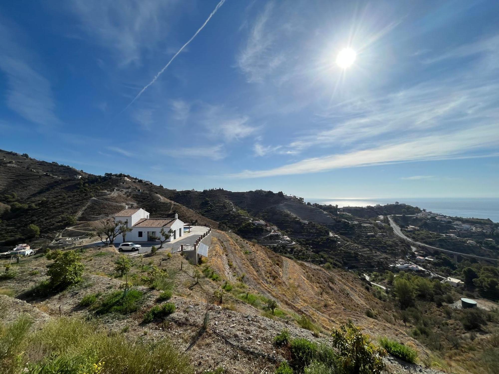 Vivienda En Granada, Cortijo Balcon Cotobro, Almunecar, Casa Con Piscina Y Vistas Increibles エクステリア 写真